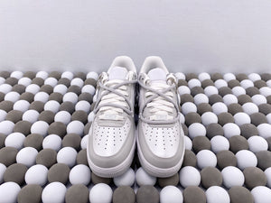 NK AF1 Low - Custom Halloween White Bones