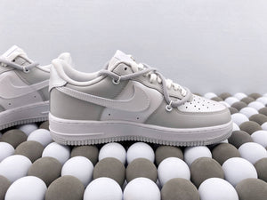 NK AF1 Low - Custom Halloween White Bones