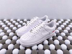 Supreme x NK AF1 Low - White/Red