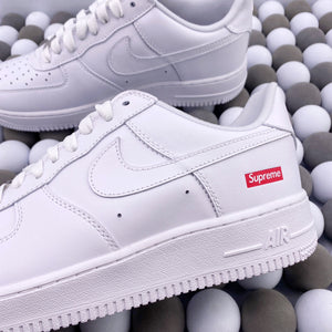 Supreme x NK AF1 Low - White/Red