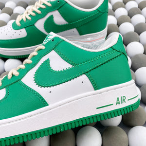 NK AF1 Low - Custom White/Green