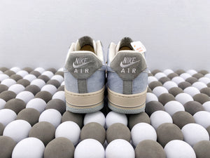 NK AF1 Low Suede - Grey/Blue