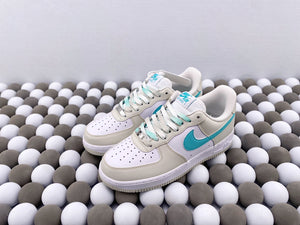 NK AF1 Low - White/Blue