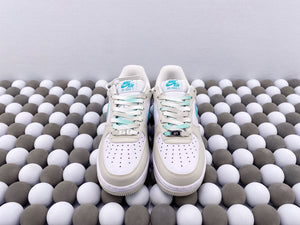 NK AF1 Low - White/Blue