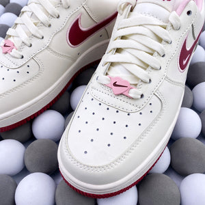 NK AF1 Low 07 - Valentine's Day White/Pink
