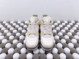 AJ 4 Retro "Grey Rabbit" Grey/Green