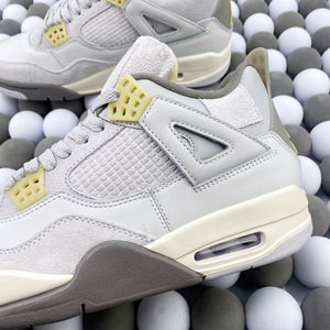 AJ 4 Retro "Grey Rabbit" Grey/Green