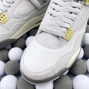 AJ 4 Retro "Grey Rabbit" Grey/Green