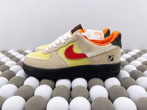 NK AF1 Low - Beige/Rice White