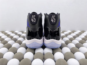 AJ 11 Retro - Black/Blue