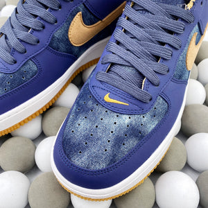 NK AF1 Low - Custom Blue/Brown