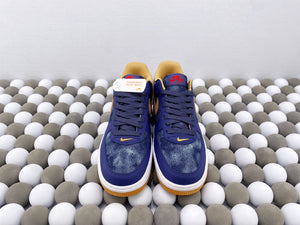 NK AF1 Low - Custom Blue/Brown