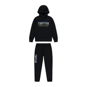 Trap⭐ CHENILLE DECODED 2.0 HOODED TRACKSUIT - BLACK ICE EDITION