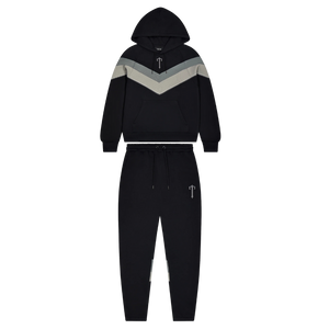 Trap⭐ V STRIPE TRACKSUIT - BLACK