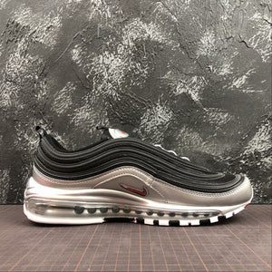 Nike Air Max 97 QS Black & Varsity Red & Silver