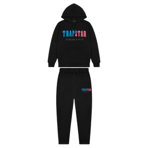 Trap⭐ DECODED CHENILLE HOODED TRACKSUIT - AQUA EDITION