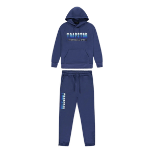 Trap⭐ CHENILLE DECODED 2.0 HOODED TRACKSUIT - MEDIEVAL BLUE