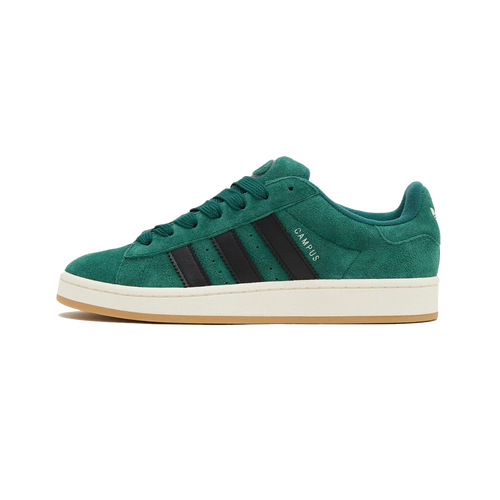 adidas Campus 00s Collegiate Green Core Black sneakers in green suede with gum sole
