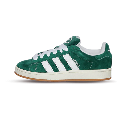 adidas Campus 00s Emerald Green sneakers in vibrant emerald suede