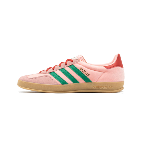 adidas Gazelle Indoor Pink Velvet women's sneakers in plush pink velvet