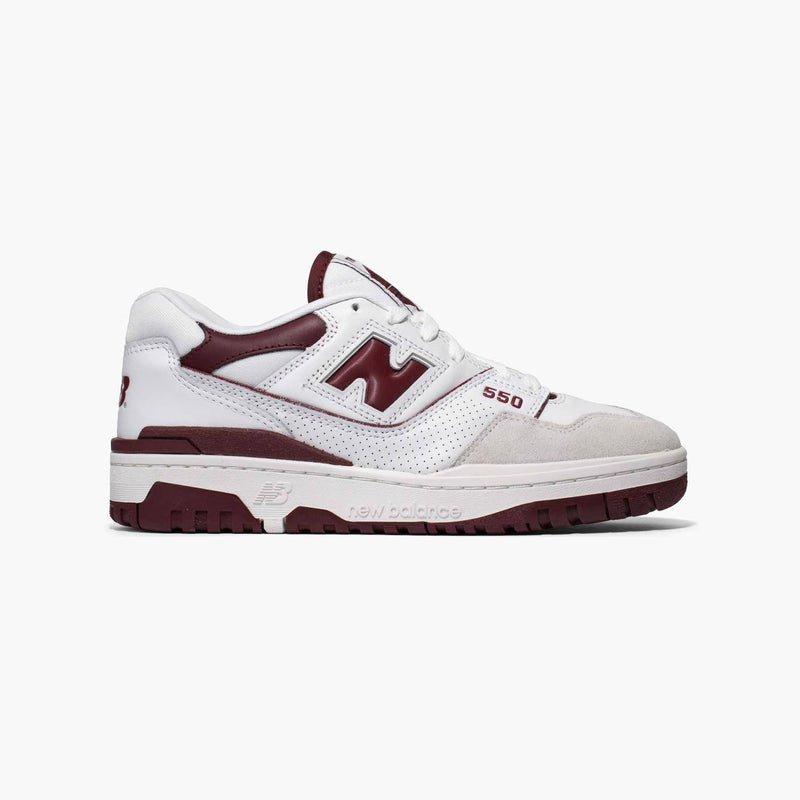 NB 550 Sea Salt Burgundy