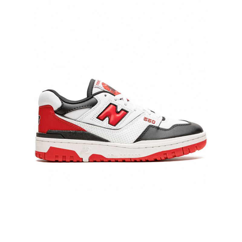 NB 550 Red, Black and White