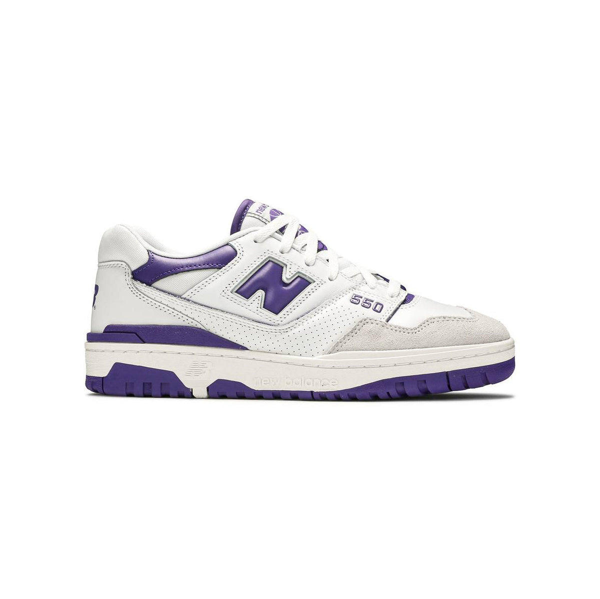 NB 550 White Purple