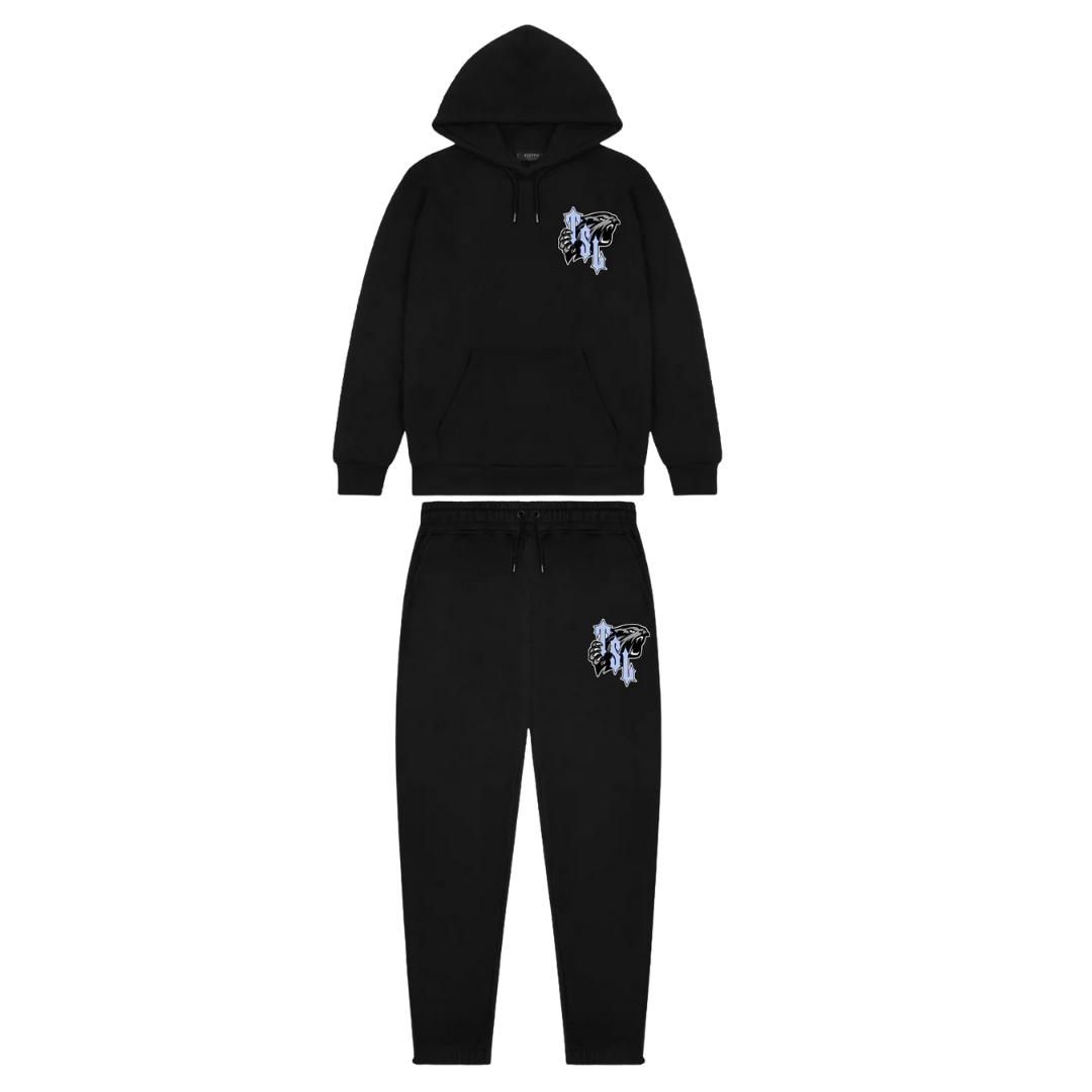 Trap⭐ TSL SHOOTERS TRACKSUIT - BLACK / ICE EDITION
