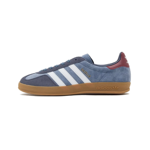 adidas Gazelle Indoor Preloved Ink sneakers in deep blue suede with gum sole