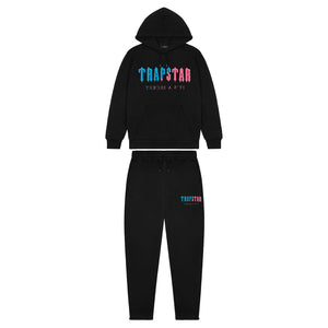 Trap⭐ DECODED CHENILLE HOODED TRACKSUIT - AQUA EDITION