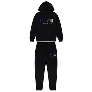 Trap⭐ DECODED CHENILLE HOODED TRACKSUIT - BLACK ICE EDITION 2.0