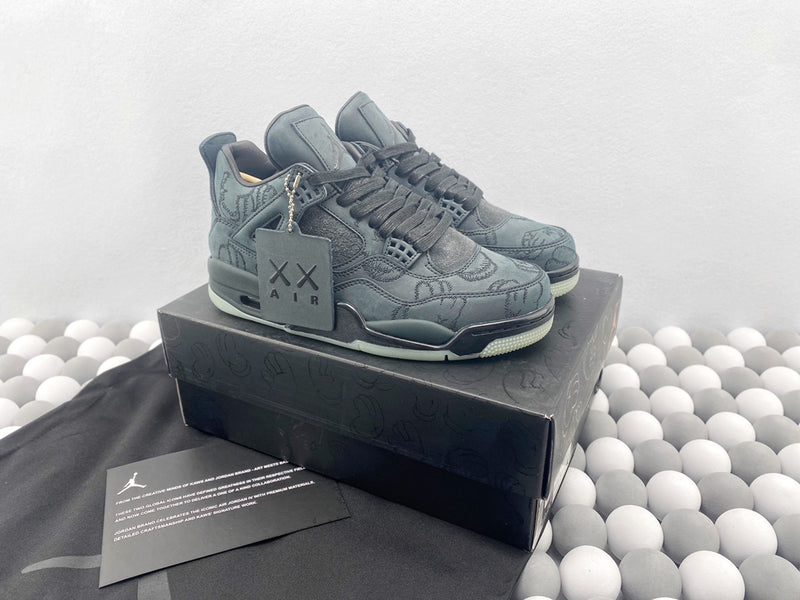 AJ 4 x KAWS "Black"