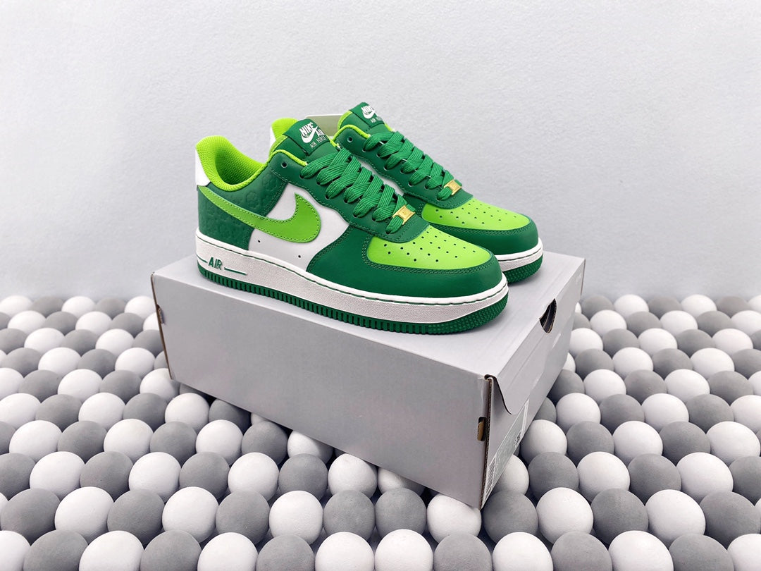 NK AF1 - St. Patrick's Day White/Green