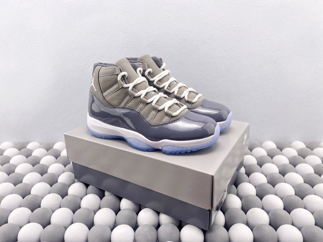 AJ 11 High "Cool Grey"