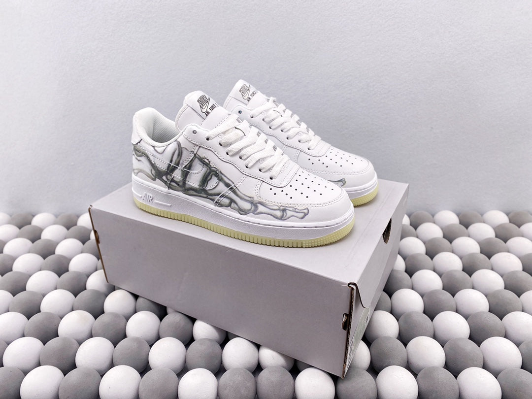 NK AF1 Low 07 - Halloween X-Ray Skeleton Glow