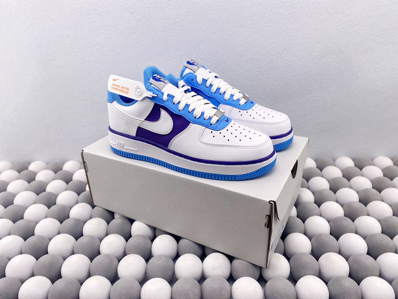 NK AF1 Low - Lakers NBA 75th Anniversary White/Purple