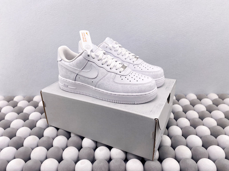 NK AF1 Low 07 - Custom Blue & White Porcelain Thermochromic