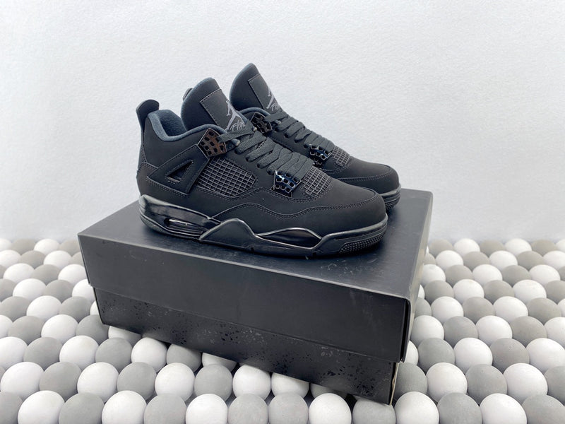 AJ 4 Retro "Black Cat" Pure Black