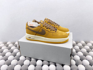 NK AF1 Low - Brown/Yellow