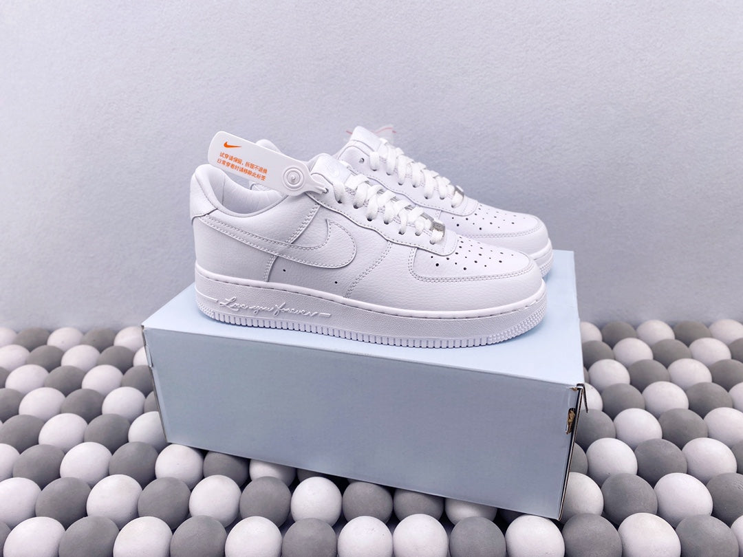 Drake x NK AF1 Low - White