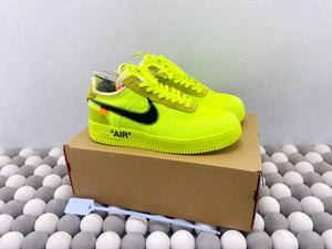Off-WHE x NK AF1 Low - Virgil THE TEN Volt Green