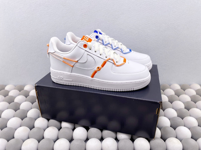 NK AF1 Low 07 - Mismatched White/Blue/Orange