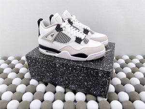 AJ 4 Retro - White Cement (Grey/White/Black)