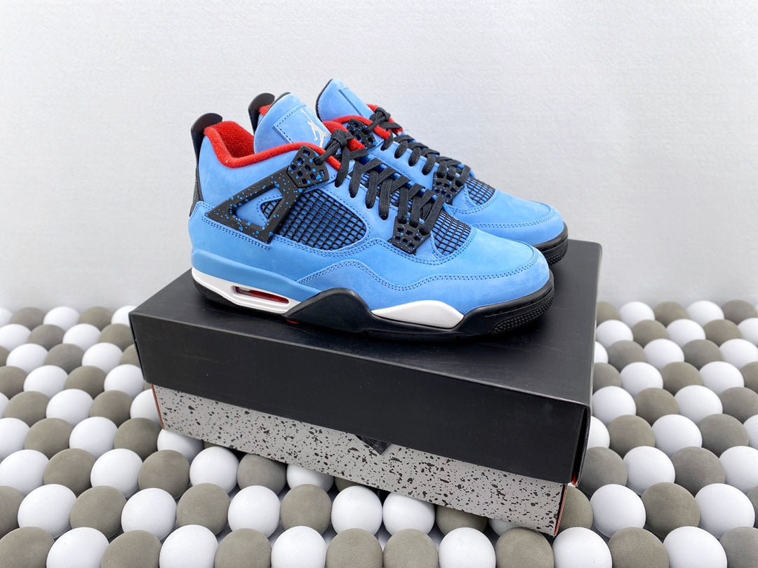 Travis Scott Cactus Jack x AJ 4 "Ice Blue"