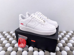 Supreme x NK AF1 Low - White/Red
