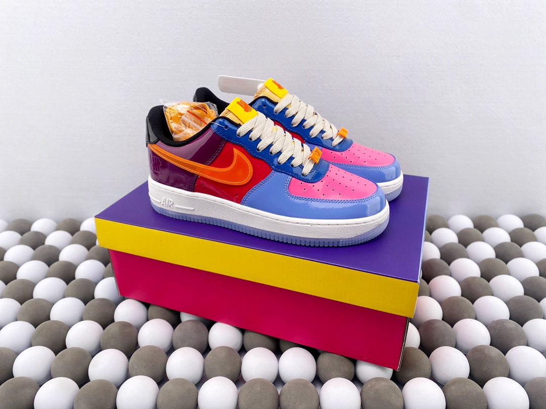 Undefeated x NK AF1 Low - Multicolor Splice