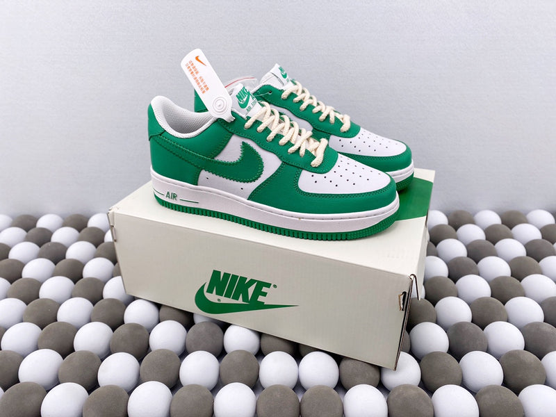 NK AF1 Low - Custom White/Green