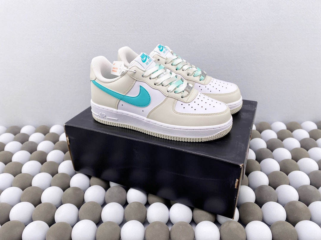 NK AF1 Low - White/Blue