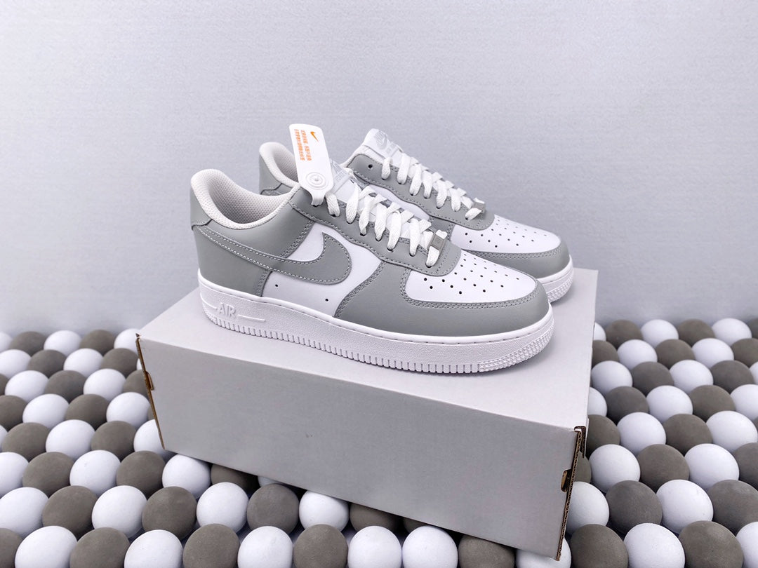 NK AF1 Low - Grey/White