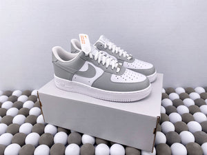 NK AF1 Low - Grey/White
